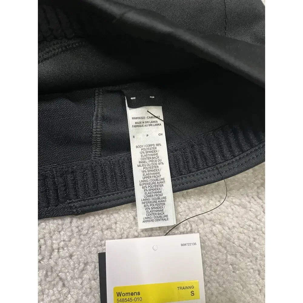 Nike Women’s Pro Victory Compression Sports Bra Black Size S 548545-010